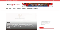 Desktop Screenshot of portalmakassar.com