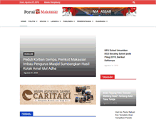 Tablet Screenshot of portalmakassar.com